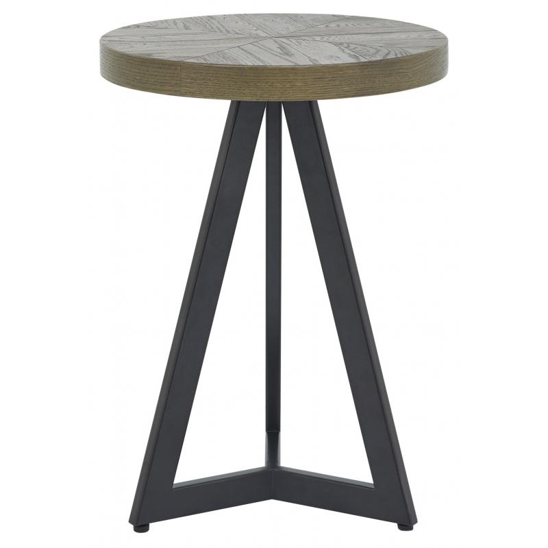 Bohemia Fumed Oak Lamp Table